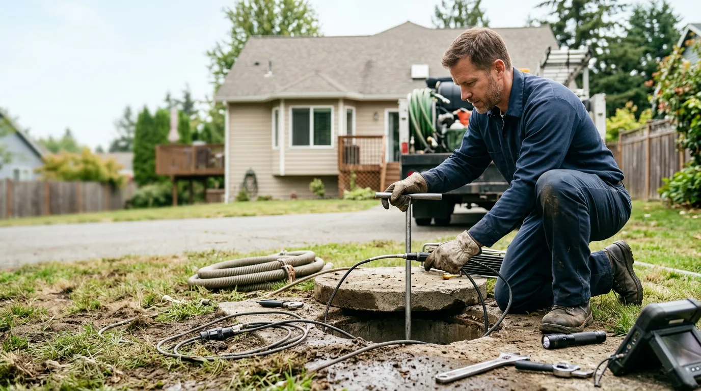Septic Tank Pumping in Latah, WA